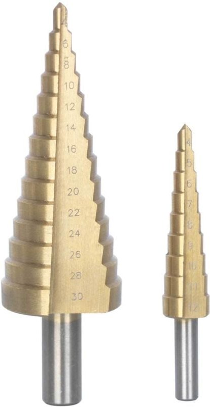 Stufenförmige konische Bohrer HSS 2St.