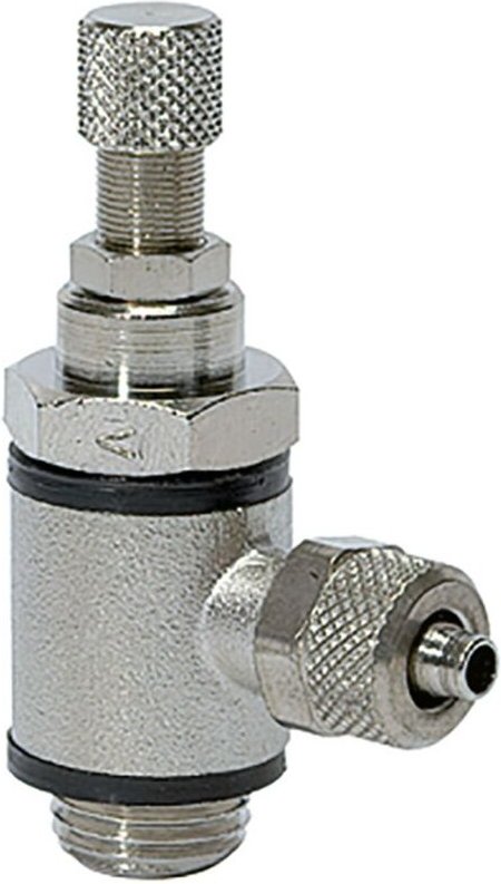 Drosselrückschlagventil, Zuluftdr. Schnellverschr.M5 Schl.5/3 - Riegler