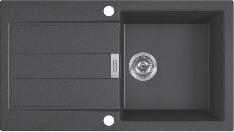 Sirius - 2.0 S2D 611-78 Tectonite® Einbauspüle Schwarz - Franke