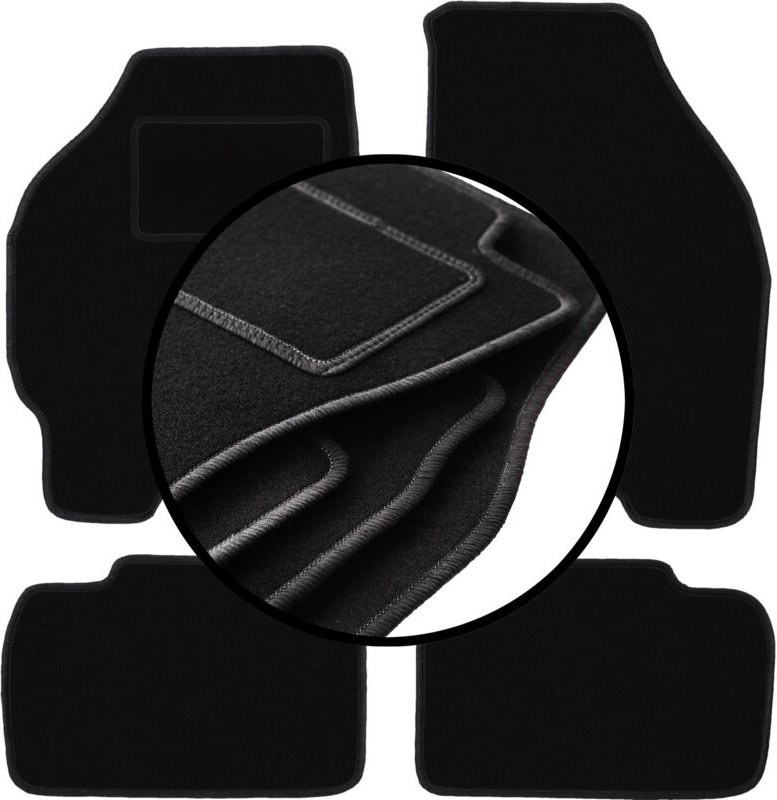 Komplettset Veloursmatten für: FIat Punto I Schrägheck (1992-1999)