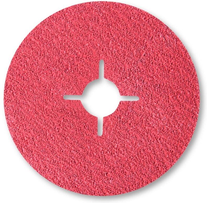 Sia Fiberscheibe Keramik 4560 Siabite 115mm K120 - Hochleistungs Keramik Schleifscheibe mit stabiler Unterlage, für Meta...