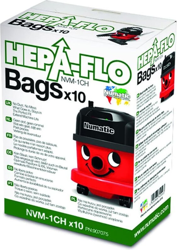 Thumbnail - Los 30 Beutel für Staubsauger Henry Numatic 604015