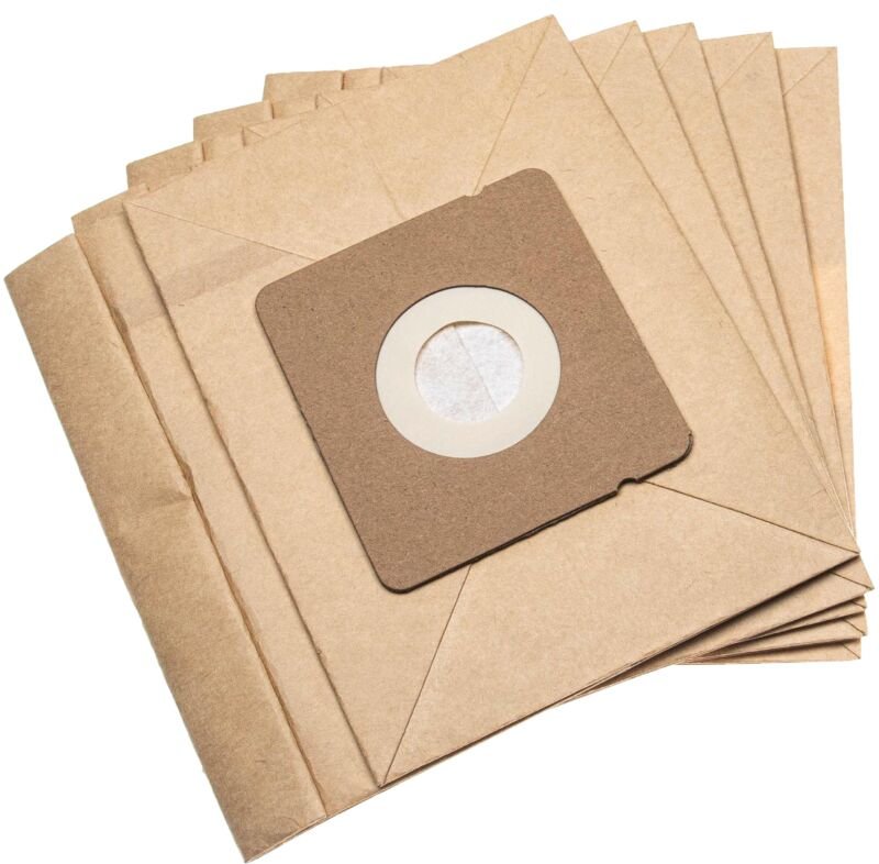 Vhbw - 5x Staubsaugerbeutel kompatibel mit Rowenta RO1767R1/4Q0, RO177301/4Q0, RO178301/4Q0 Staubsauger - Papier, 16,7cm...