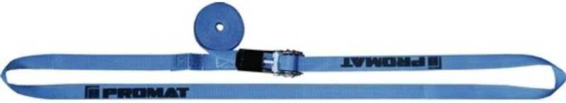 Promat - Zurrgurt din en 12195-2 Länge 8 m Breite 25 mm mit Ratsche lc u 800 daN