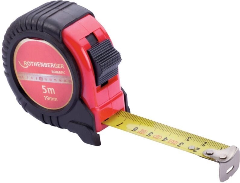 Rollbandmaß romatic, 5m - 77397 - Rothenberger
