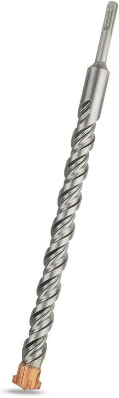 Thumbnail - Jalleria - SDS-Plus-Bohrer 30 mm x 350 mm, ideal zum Bohren in Beton, Ziegel, Stein, Mauerwerk – 4 Hartmetallspitzen, Me...