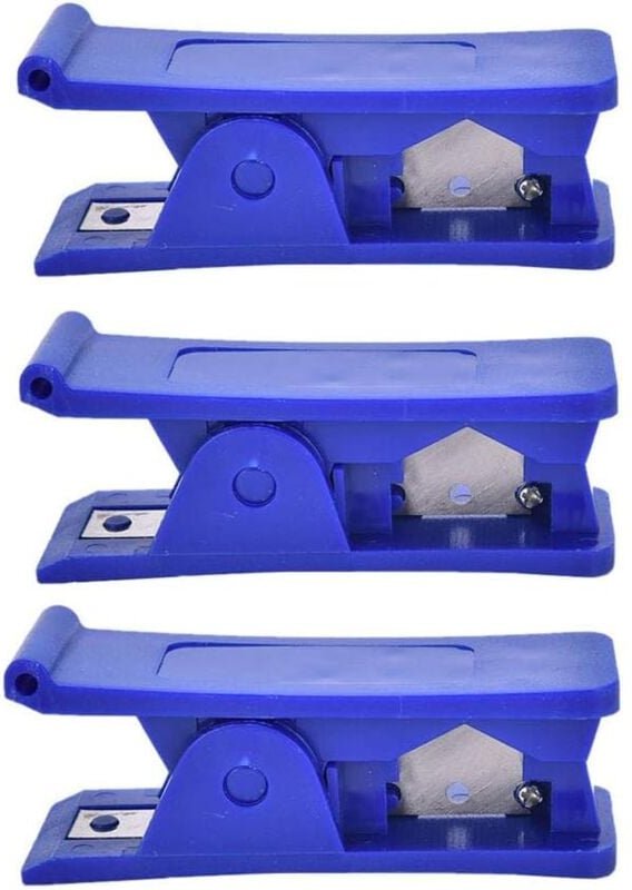 3 Stück Rohrschneider, wirtschaftlicher Kunststoffrohrschneider, weiches Silikon, Gummi, pvc, pu, Nylon, Kunststoffrohr,...