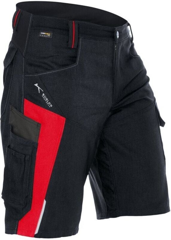 Thumbnail - Kübler Shorts bodyforce schwarz/mittelrot Gr. 44