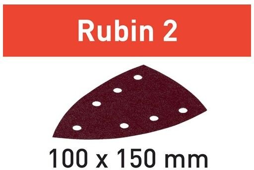 Schleifblätter stf DELTA/7 P100 RU2/10 - Festool