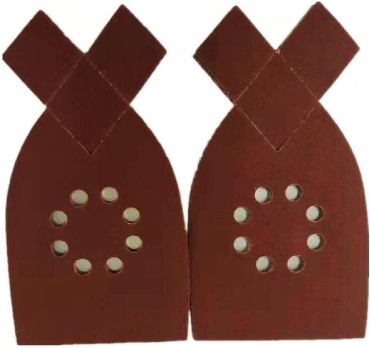 50 Stück Schleifpapier für Black & Decker KA220G KA230 Mouse Schleifpapier Körnung 40,60,80,100,120