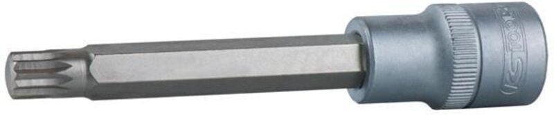 KS-Tools 911.1353-E 1/2" Bit-Stecknuss XZN,lang,