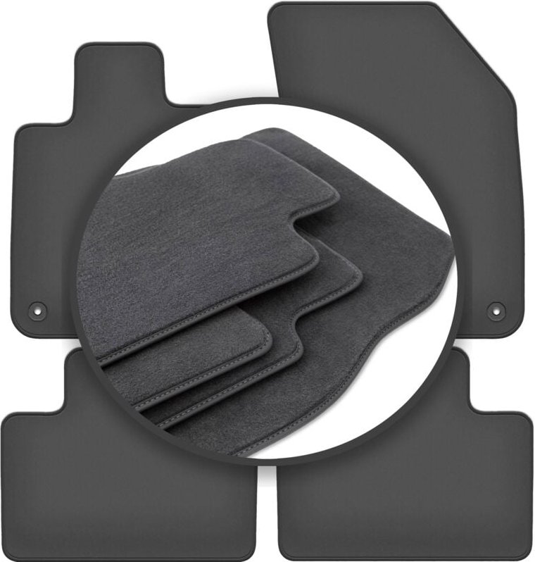 Premium-Fußmatten für: Volvo S60 II Kombi, Limousine (2018-)