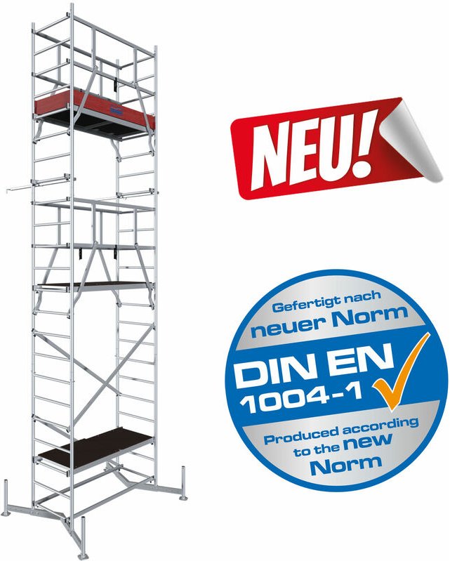 Krause - ClimTec 7m Komplettgerüst Arbeitsgerüst Baugerüst Grundgerüst Belagbühne