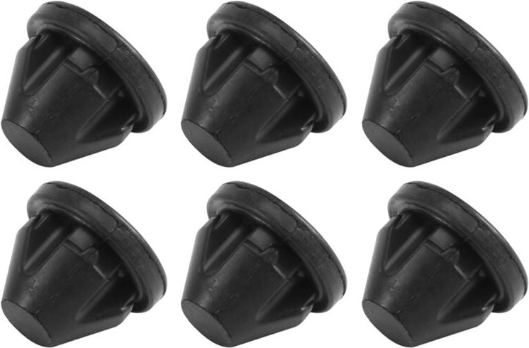 Tlily - 6 Teilige Motor AbdeckungstüLle 03G103184 03G103184C 3G103184 Erkennungs Sitz für