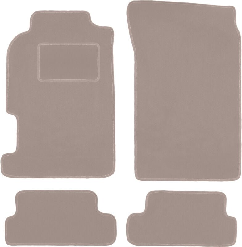 Beige Veloursmatten für: Honda Prelude IV Coupé (1991-1996)