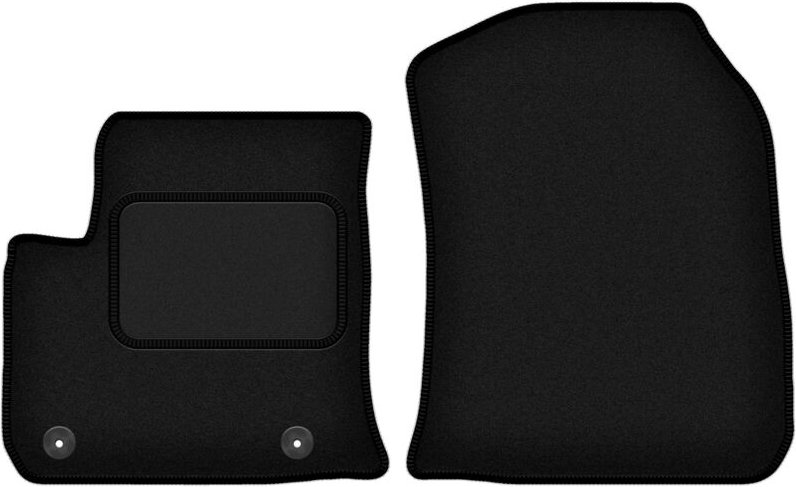 Vordere Matten schwarz für: Peugeot e-208 II Fließheck (2019-)