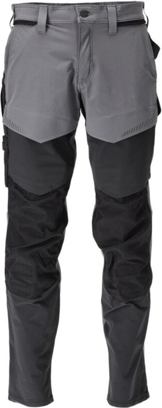 Hose mit Knietaschen 22379-311-8909 Gr. 90C62 anthrazit grau/schwarz - Mascot