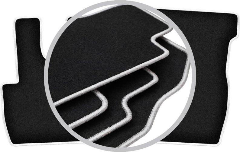 CARLUX-SILVER Autofußmatten für: DAF CF LKW (2014-)