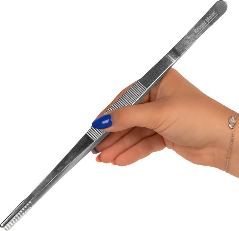 Solide gerade Pinzette Fütterungspinzette Pflanzpinzette 30cm