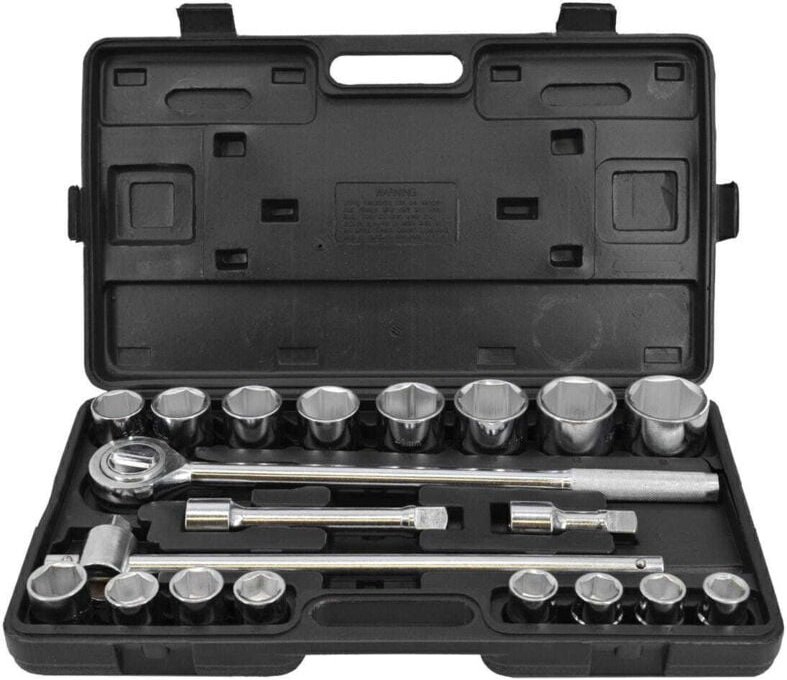 AWTOOLS 21-teiliger Schraubenschlüsselsatz 3/4"" / Kunststoffkoffer