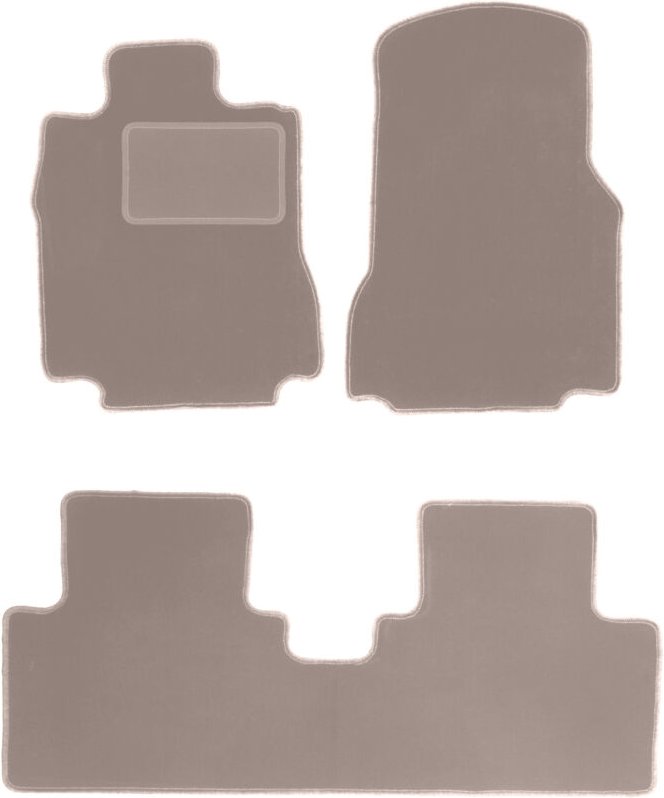 Beige Veloursmatten für: Mercedes A W168 Fließheck (1997-2005)