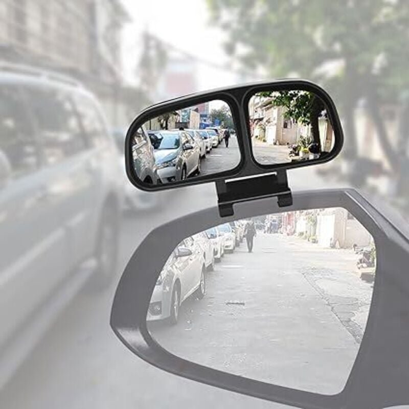 Thumbnail - Lntyq Weitwinkel-Toter-Winkel-Spiegel fürs Auto, 2-in-1-Toter-Winkel-Spiegel für Rückspiegel mit einstellbarem Winkel, A...