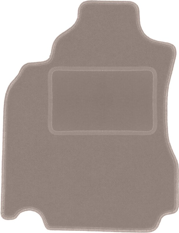Beige Fahrermatte für: Nissan Cube Z12 Keicar (2008-2011)