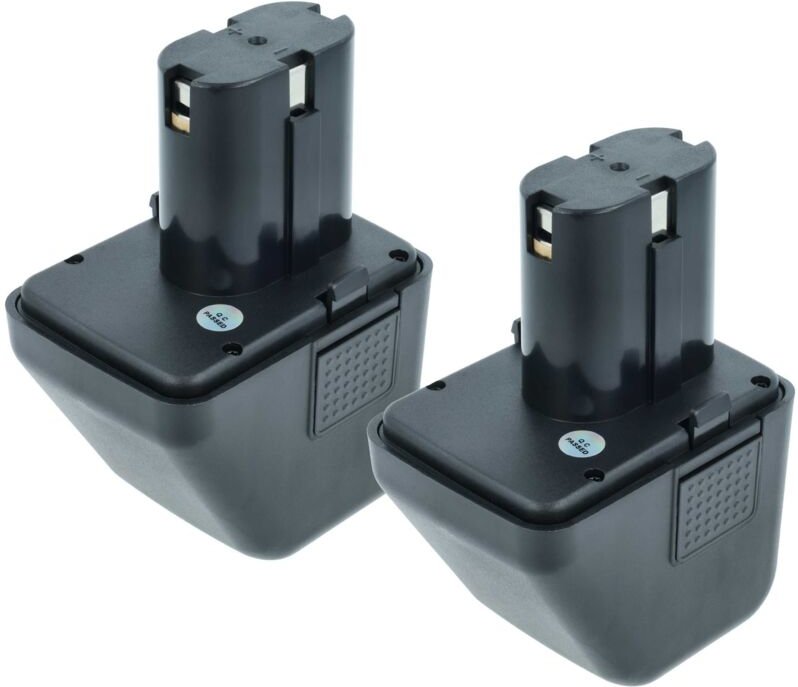 Vhbw - 2x Akku kompatibel mit Würth ANG12, 7256020 Werkzeug, Blindniet-Setzgerät (1500 mAh, NiMH, 12 v)