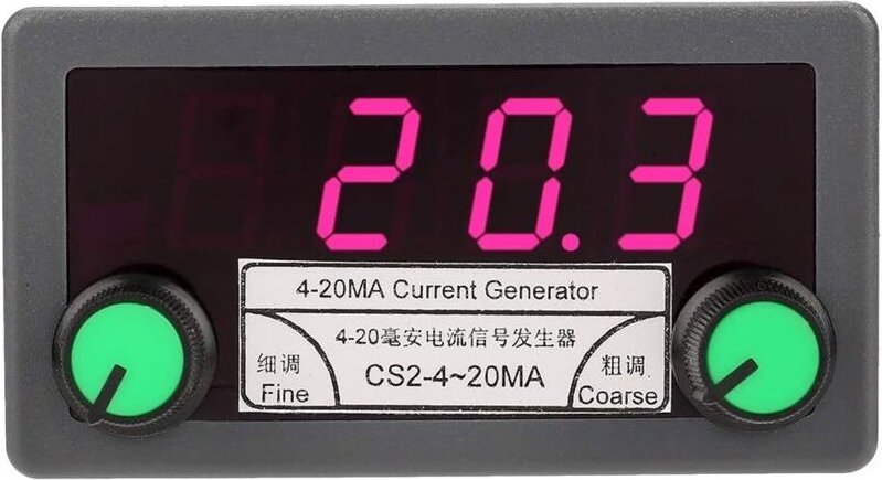 4 20mA Signalgenerator Analogsimulator Generator Digitales Gerät Konstanter/Grobausgang Analogausgang