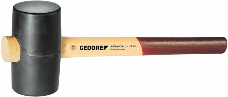227 E-1 Gummihammer mit Eschenstiel, d 55 mm