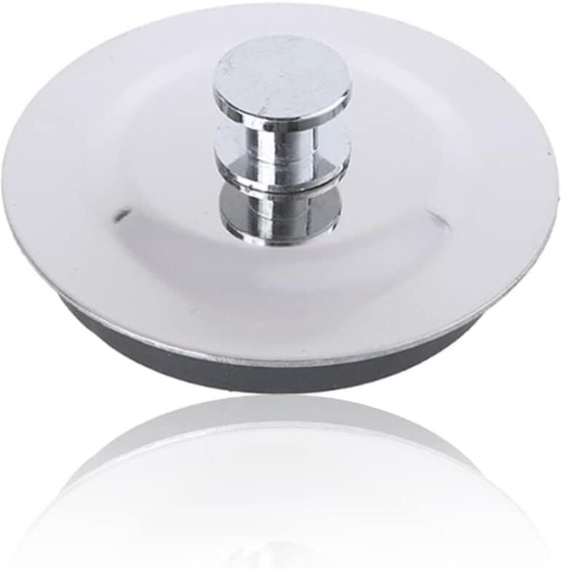 Thumbnail - Stück Abflussstopfen, Universal-Abflussstopfen, Durchmesser 42–45 mm, Badewannenstöpsel, Küchenstöpsel, Badezimmer-Wasch...