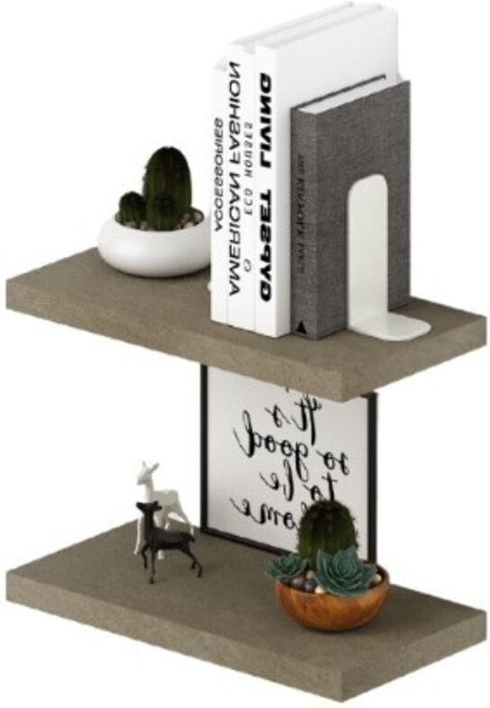 Regalpaar 45X23 cm ton