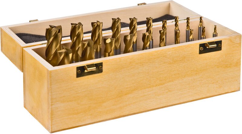 Dema - Schaftfräser Schlichtfräser Nutfräser Fräser hss Satz Set 3 - 20 mm 20 Stk.