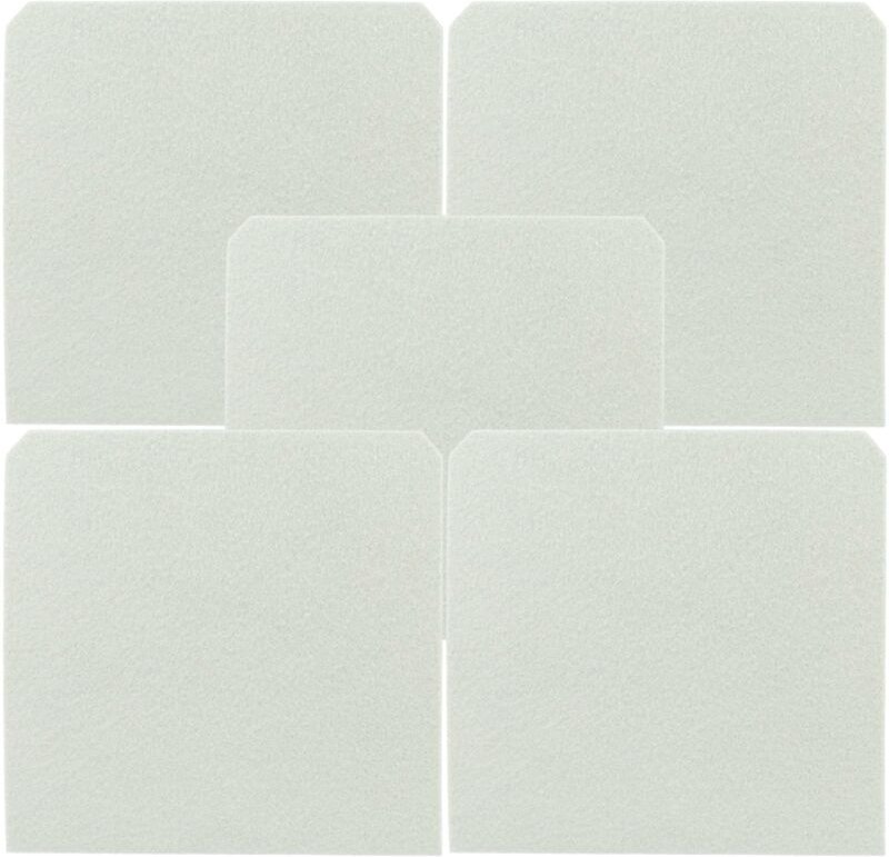 5x Motorschutz-Filter kompatibel mit Philips PowerLife Eco FC8325, FC8326, FC8320, FC8323, FC8324, FC8321, FC8322 Staubs...