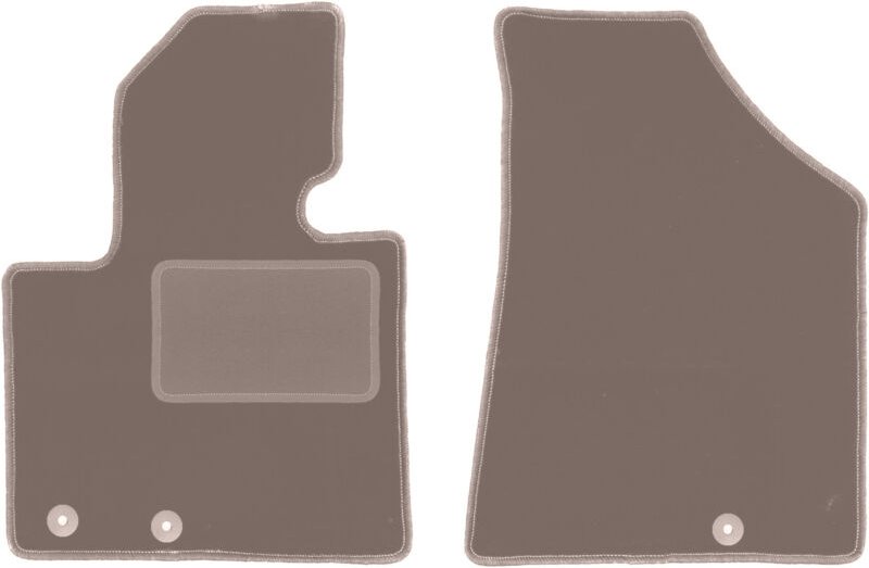 Beige Vordermatten für: Kia Sorento II SUV (2009-2015)