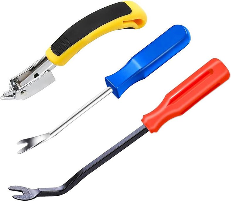 SHINING HOUSE Stück Polsterklammerentferner, Nagelzieher, Polsterklammerentferner, Hefter, Nagelentferner für Möbel, Bür...