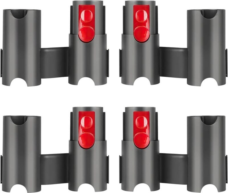 4-teiliger Zubehörhalter für Dyson Staubsauger, robust und einfach zu bedienen, Aufbewahrungsregal für Dyson Staubsauger...