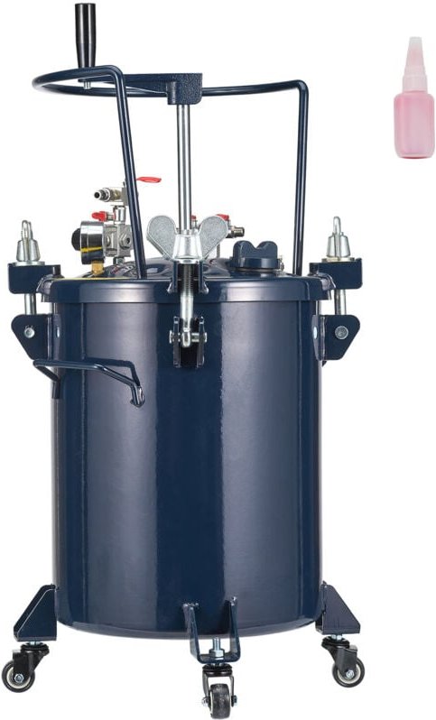 30L/8gal Druckbehälter für Sprühfarbe, manueller Mischrührer, Dichtmittel zur Leckreparatur, Industrie/Heimdekor/Archite...