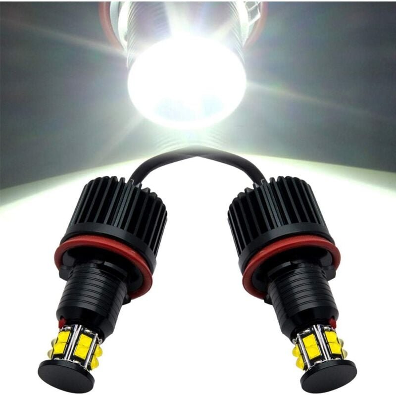 Qiedie - Angel Eye Halo LED-Lampen für E82 E90 E92 E60 E61 E63 E64 E70 E71 E89