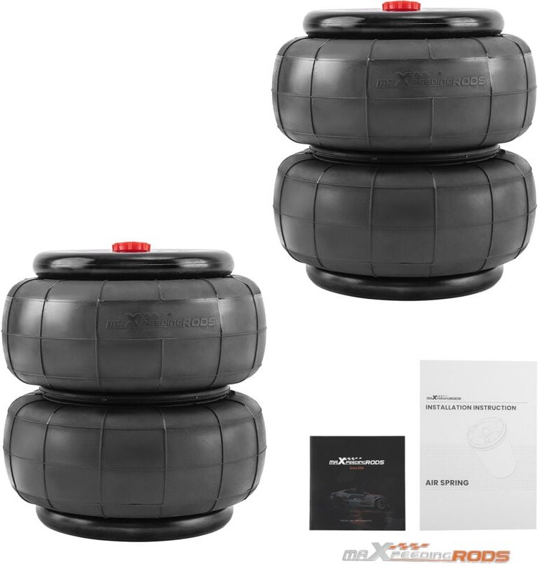 2X 2600lbs 1/2 ' Npt Port Luftfeder Universell Stoßdämpfer for lkw Aufhängung