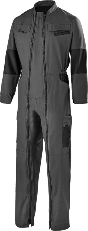 Kombination 2 Reißverschluss Facity Grau Anthrazit/Schwarz L - FR(48-50)