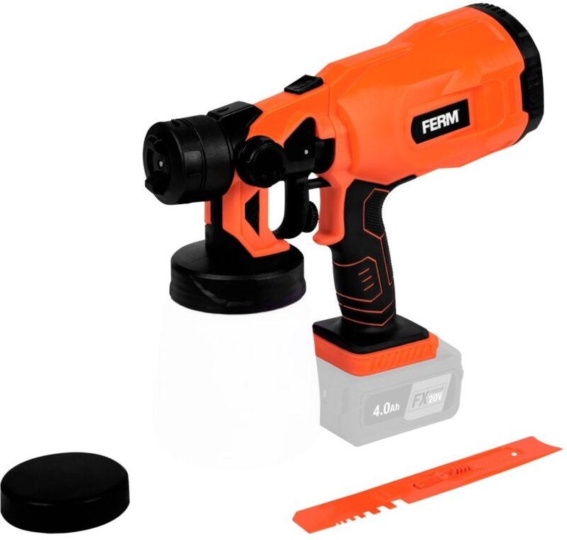 FERM – AX-Power – Farbsprühsystem – 20 V – ohne Akku & Ladegerät