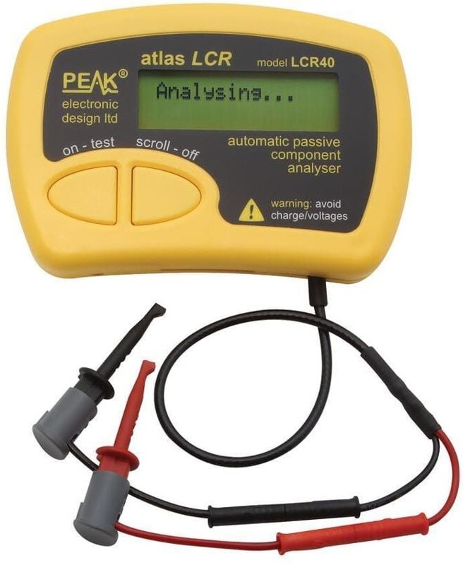 Peak AUTOMATISCHER ANALYSATOR FÜR PASSIVE BAUELEMENTE