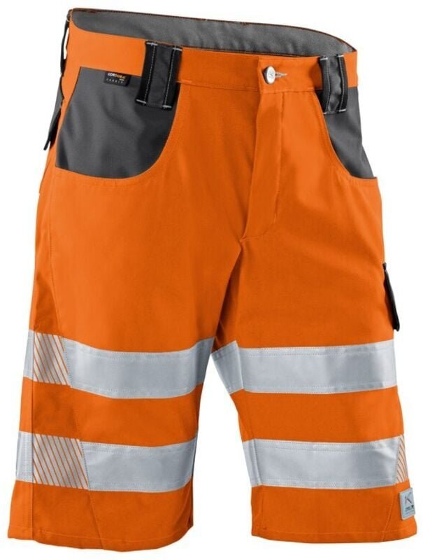 Thumbnail - Kübler Workwear - Kübler Shorts reflectiq psa 2 warnorange/anthrazit Gr. 56