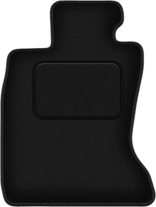 Fahrermatte schwarz für: BMW 7 F01 xDrive (2008-2015)