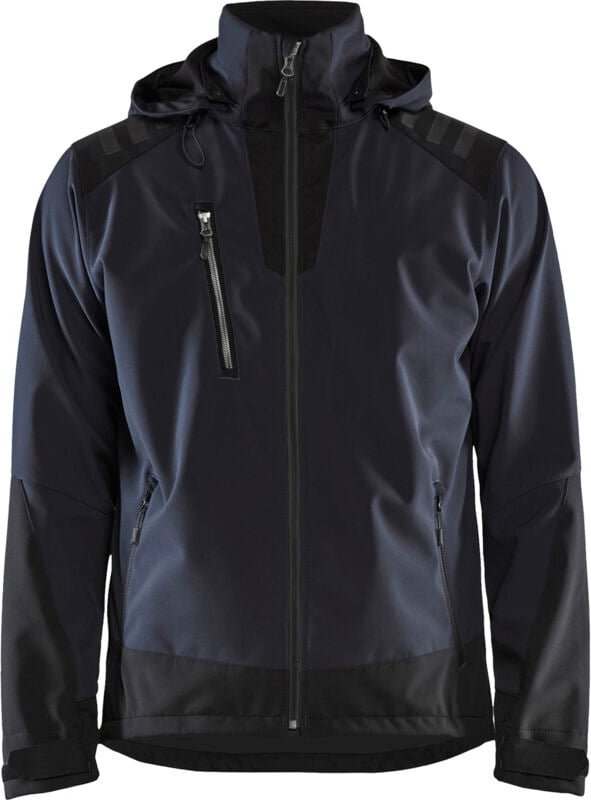Blaklader - Softshelljacke Wasserabweisend t.l - dunkelmarine/schwarz - 474925138699-L