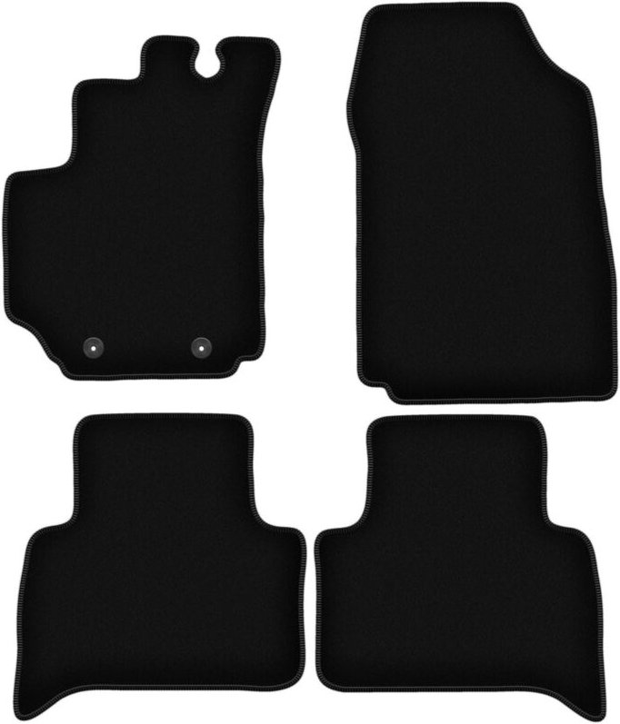 BASIC schwarze Veloursmatten für: Fiat Croma II Kombi (2005-2011)