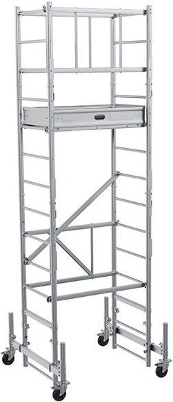 Matisère - Treppengerüst 1 Podest - Max. Arbeitshöhe 4.35 m - ME200-R