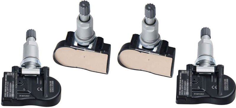 4x Reifendrucksensor 433MHz für Hyundai Kia i30 Kona Optima Niro 52933-D91004x Reifendrucksensor Vorne und Hinten for Hy...