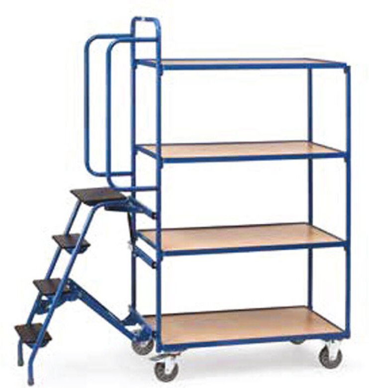 Matisère - Kommissionierwagen 3 Ablagen - Höhe der oberen Ablage 1.45m - 2107